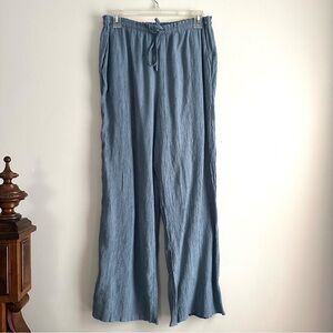 Zara • Drawstring Casual Gauzy Pants